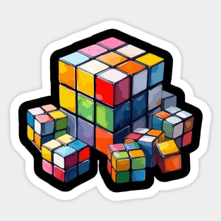 Rubiks Cube Sticker